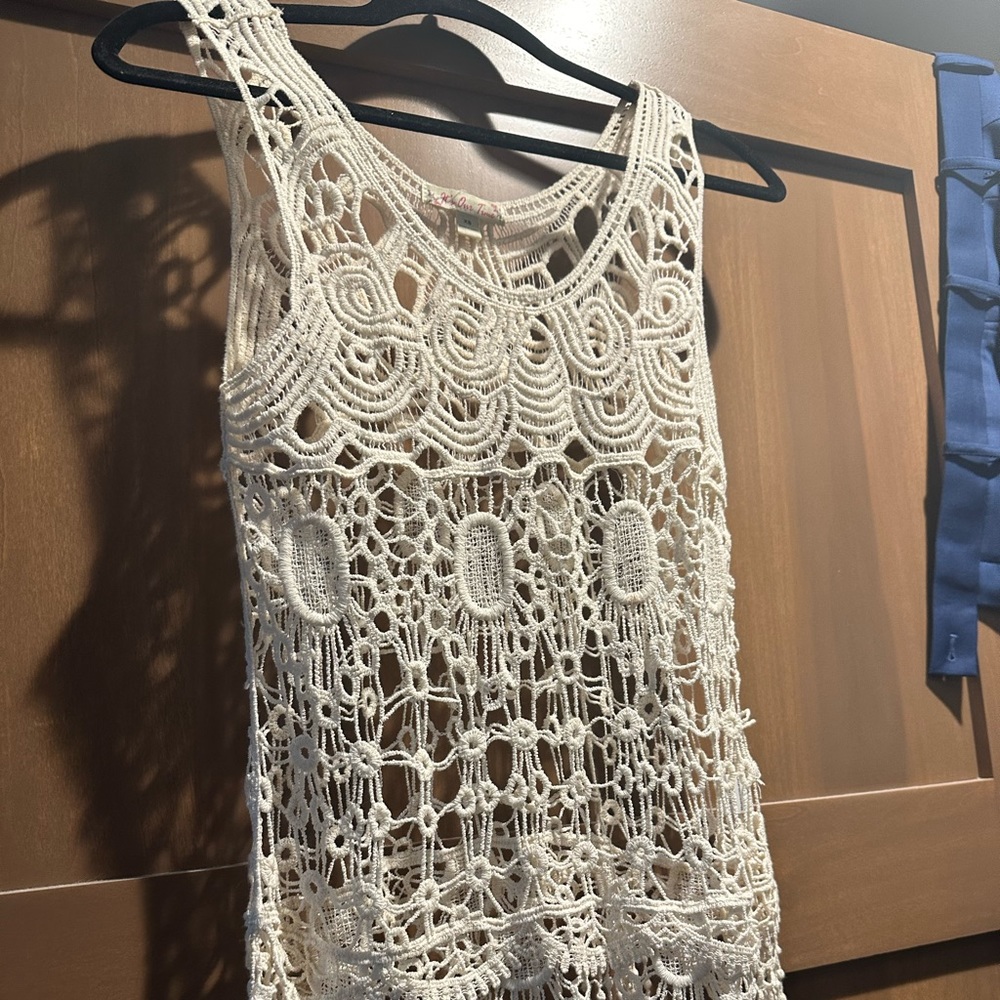 Free People crochet boho top